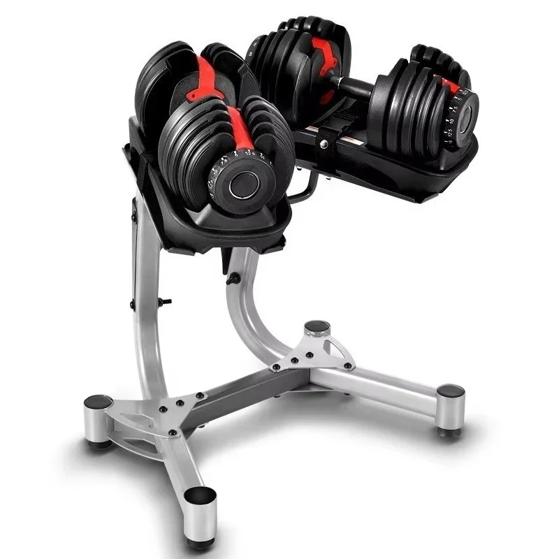 Adjustable Dumbbell Pair 40Kg - 15段階クイックアジャストダンベルセット 24kg / 52.5lb 調節可能なダンベル ジムや家庭用フィットネス機器