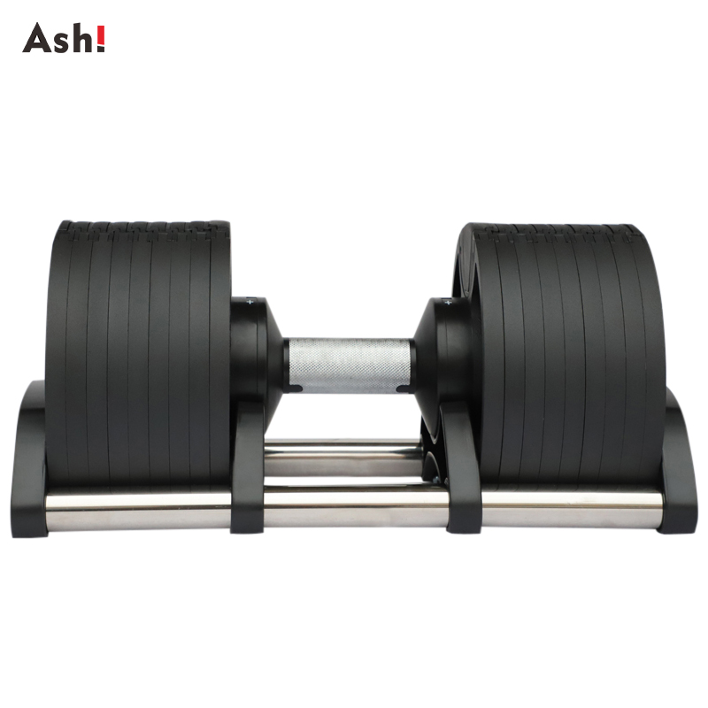 Adjustable Dumbbell Pair 40Kg - 調整可能なダンベルペア 2kg(5lb) または 4kg(9lb) 最大50kg(110lb)まで増量可能 ホームジムウェイトセット