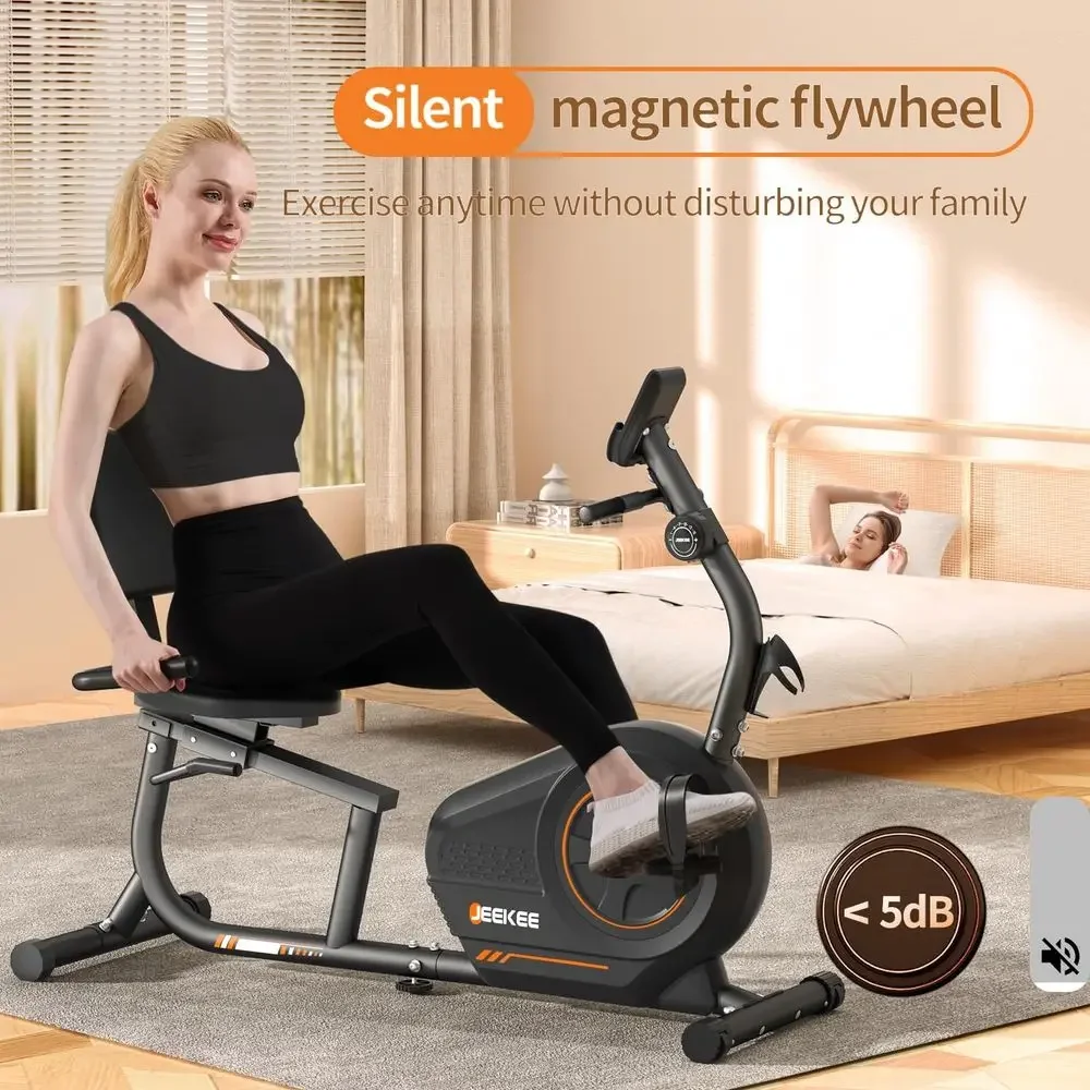 耐荷重400ポンドの頑丈な磁気抵抗式エクササイズバイク、16 - Exercise Bike Magnetic Resistance のレビューと価格