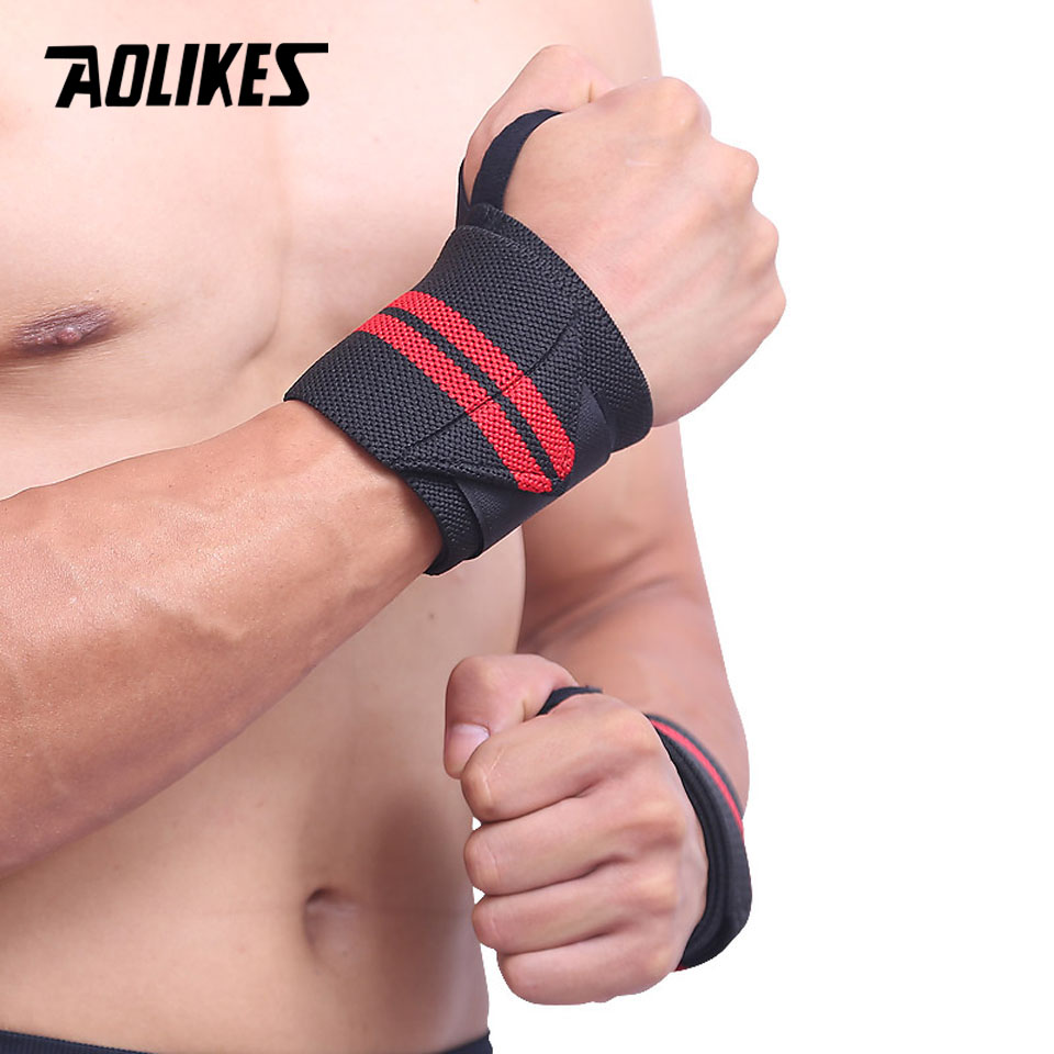 AOLIKES 1 ペアリストバンドリストサポートブレースス - Wrist Wraps Weightlifting Support のレビューと価格