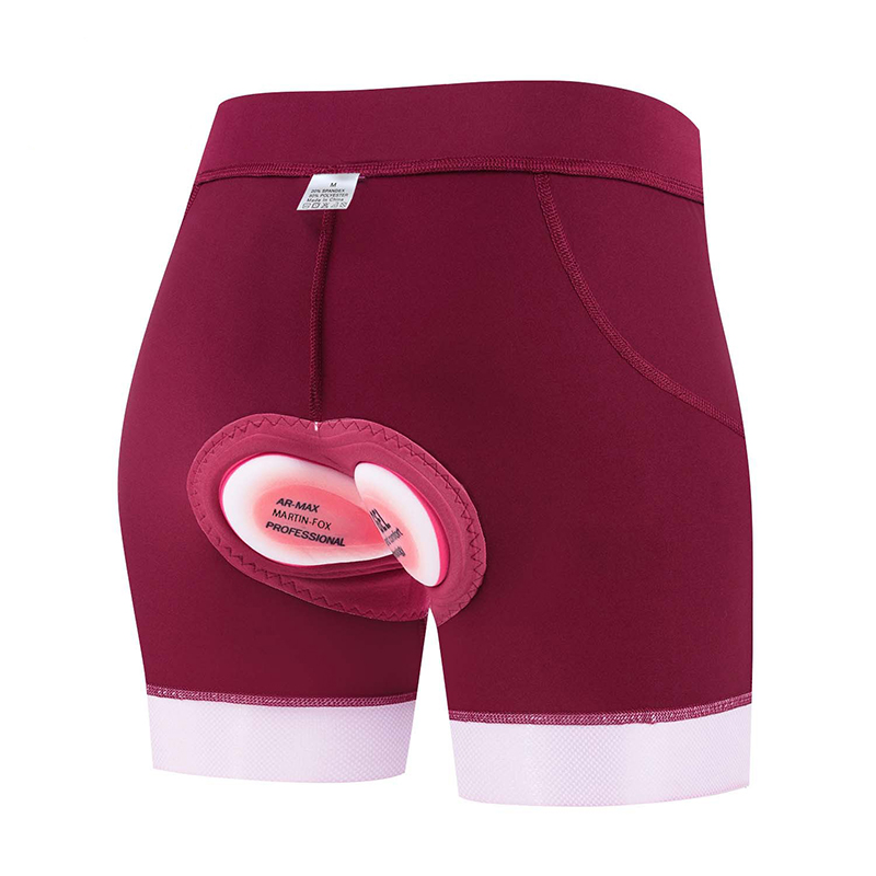 女性用サイクリングショーツ 通気性 速乾性 コンプレッション - Padded Cycling Shorts 5D Gel のレビューと価格