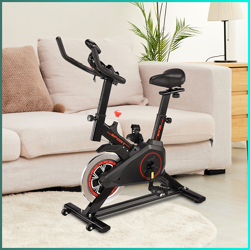 業務用グレードのスピニングバイク 家庭用ジム機器 抵抗トレー - Exercise Bike Magnetic Resistance のレビューと価格