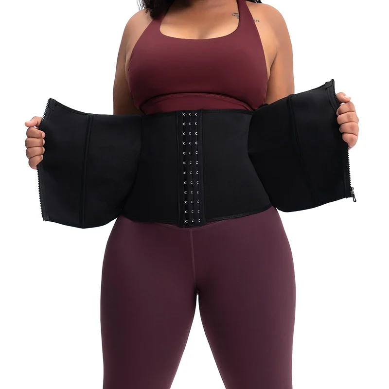 女性用ウエストトレーナーボディシェイパー、サウナスウェットベ - Sweat Waist Trainer Belt Neoprene のレビューと価格