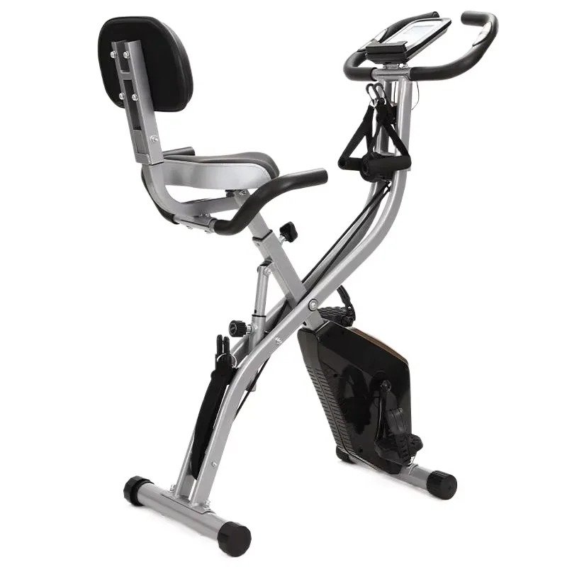 ポータブル折りたたみ式室内ホームジムエクササイズバイク -  - Exercise Bike Magnetic Resistance のレビューと価格