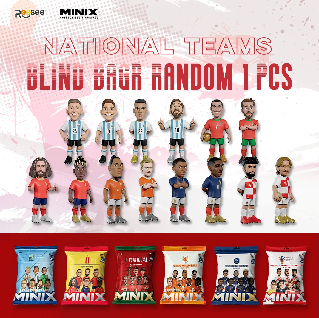 MINIX ナショナルチーム ミステリーブラインドバッグ（ラ - Team Sports のレビューと価格