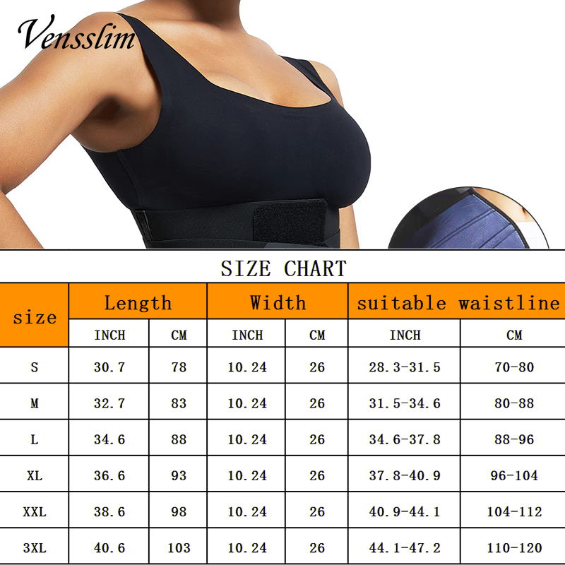 Vensslim ウエストトレーナー シンチャー トリマーベ - Sweat Waist Trainer Belt Neoprene のレビューと価格