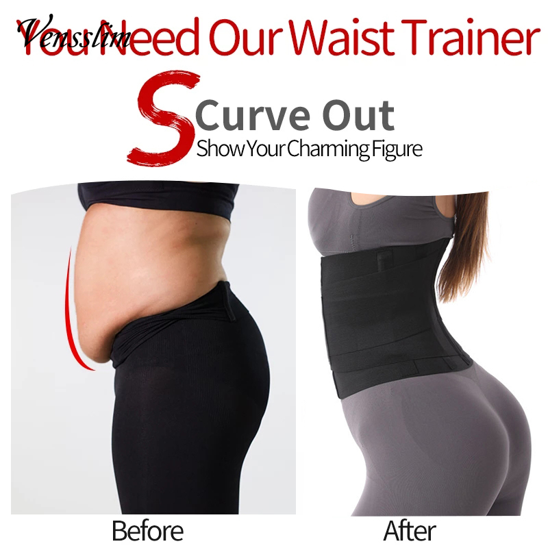 Vensslim ウエストトレーナー シンチャー トリマーベ - Sweat Waist Trainer Belt Neoprene のレビューと価格