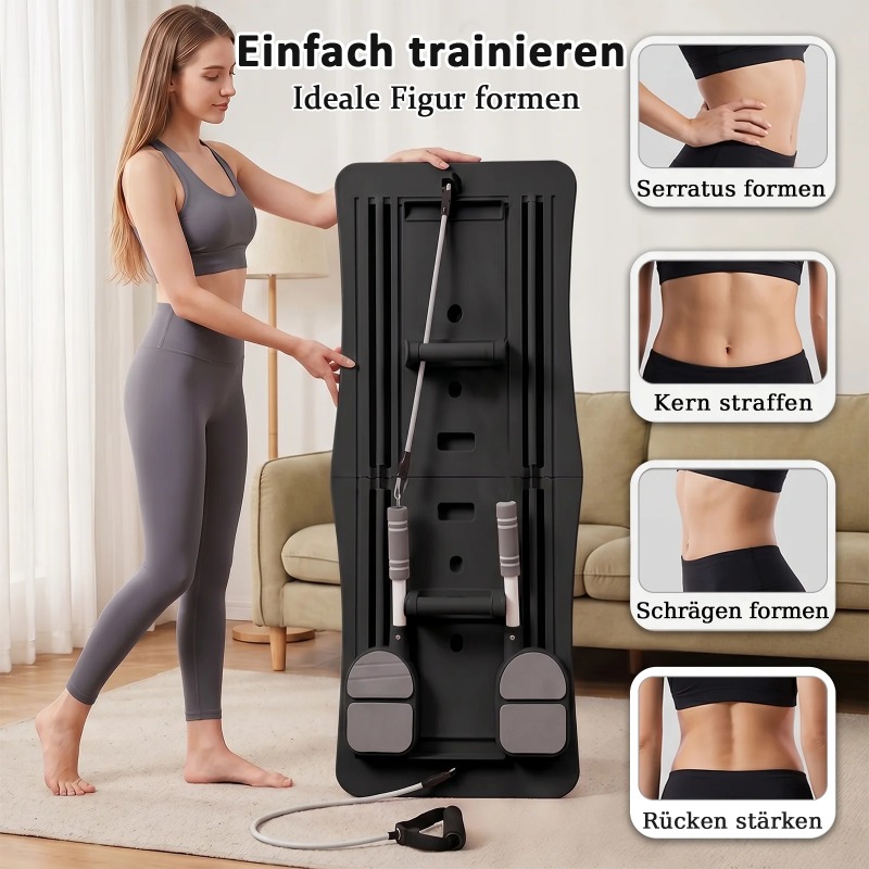 多機能腹筋トレーニングボード、折りたたみ式コアトレーナー、抵 - Push Up Board Foldable Multi Function のレビューと価格