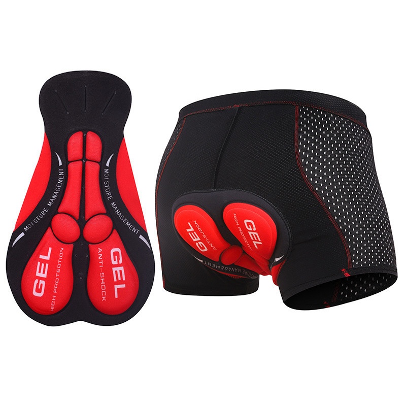 サイクリングショーツ男性サイクリングショーツ通気性メッシュサ - Padded Cycling Shorts 5D Gel のレビューと価格