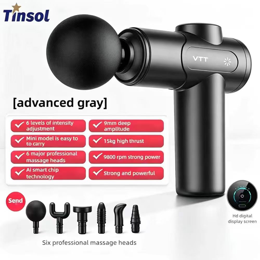 TINSOL電動筋膜ガン ディープティシューパーカッションマ - Electric Massage Gun Deep Tissue のレビューと価格