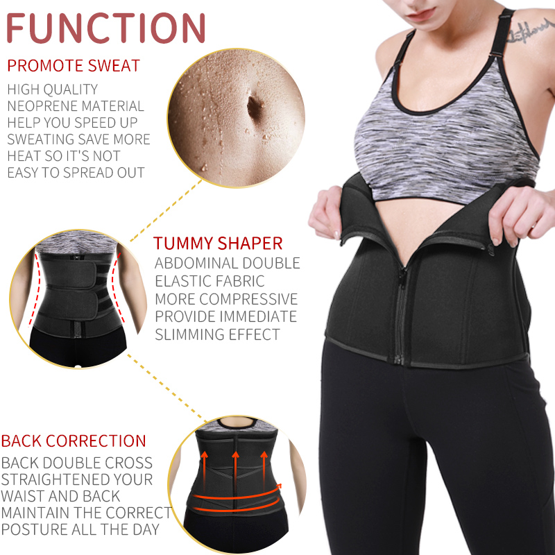 ウエストトレーナー ネオプレン発汗シェイプウェア ボディシェ - Sweat Waist Trainer Belt Neoprene のレビューと価格