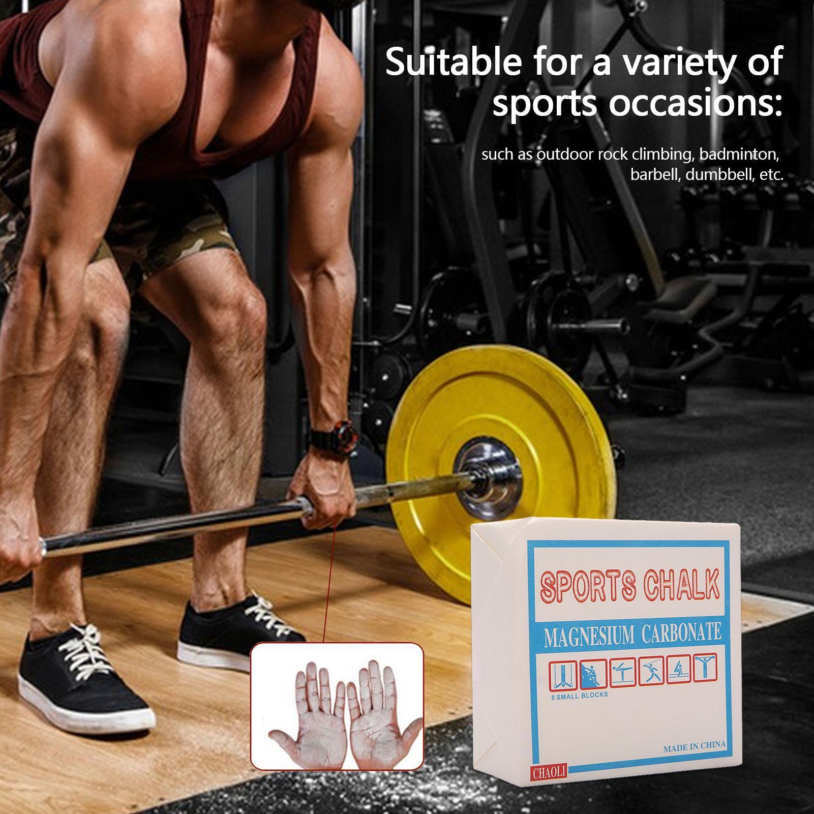滑り止めジムチョークブロック汗に強いパウダーワークアウト用ハ - Gym Chalk Block Grip のレビューと価格