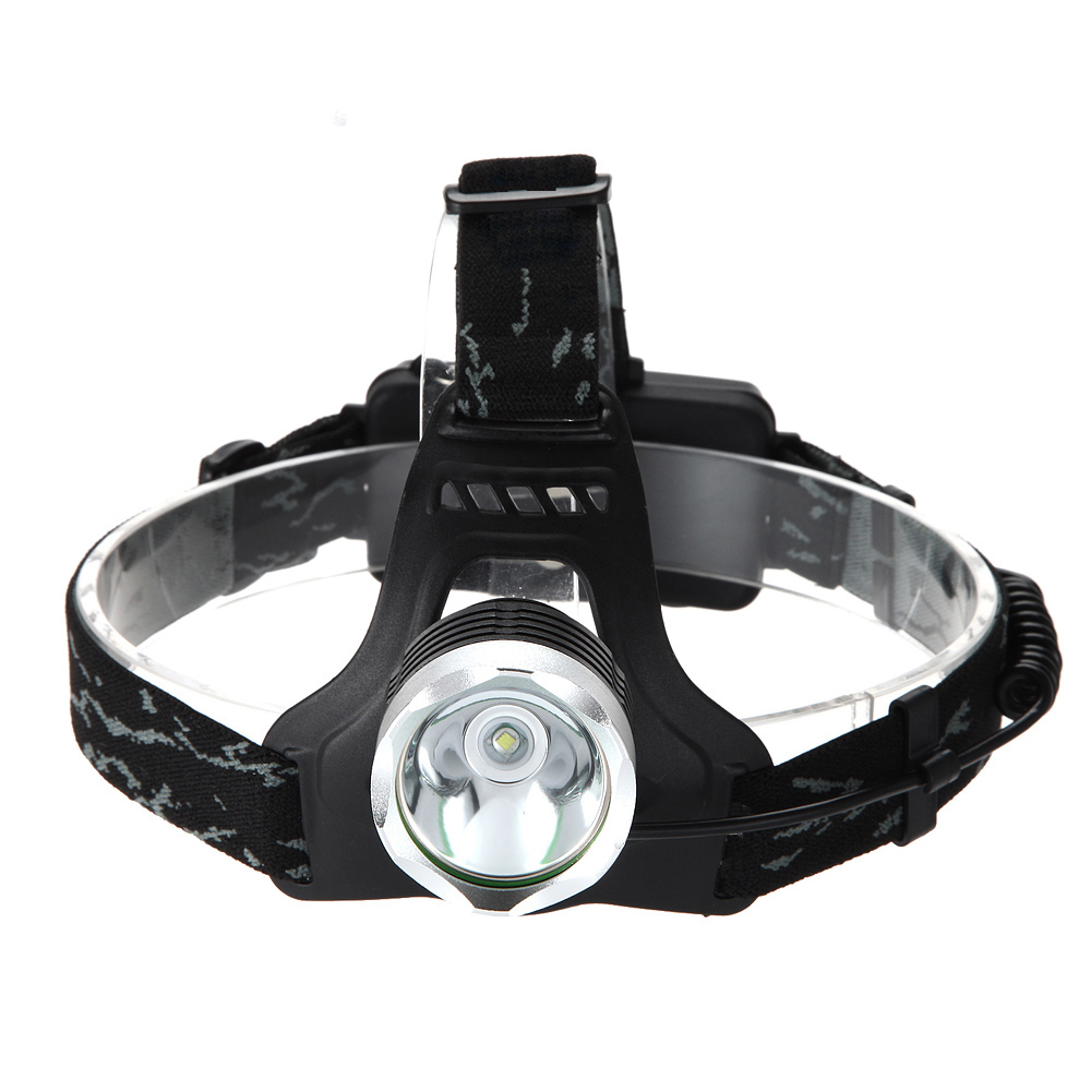ホットT6 ledヘッドランプ自転車ライト18650懐中電灯 - Rechargeable Bicycle Headlight 1000 Lumen のレビューと価格