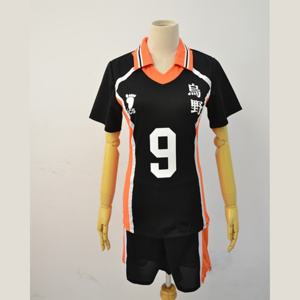 ハイキュー!! 烏野高校バレーボール部のユニフォーム、コスプ - Team Sports のレビューと価格