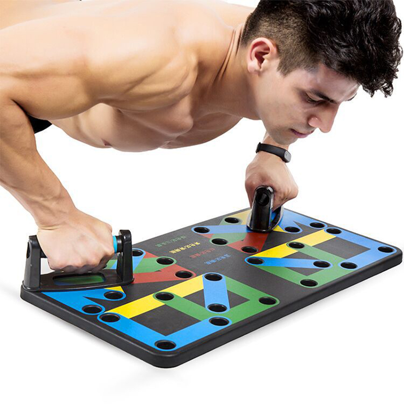 新しいポータブル多機能プッシュアップボードセットハンドル付き - Push Up Board Foldable Multi Function のレビューと価格