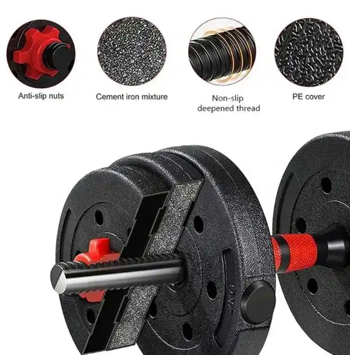 調整可能なダンベルセット、10/20/40kgペア、男性用、 - Adjustable Dumbbell Pair 40Kg のレビューと価格