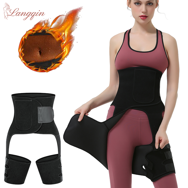 ダブルコンプレッションウエストトレーナー、汗、サウナ、減量、 - Sweat Waist Trainer Belt Neoprene のレビューと価格
