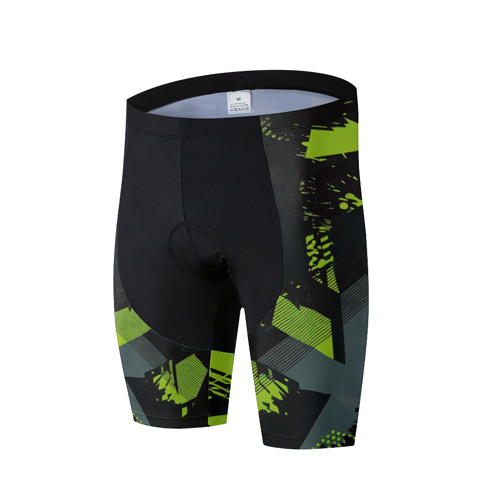 プロサイクリングビブショーツ メンズ用 – 5D耐衝撃ジェル - Padded Cycling Shorts 5D Gel のレビューと価格