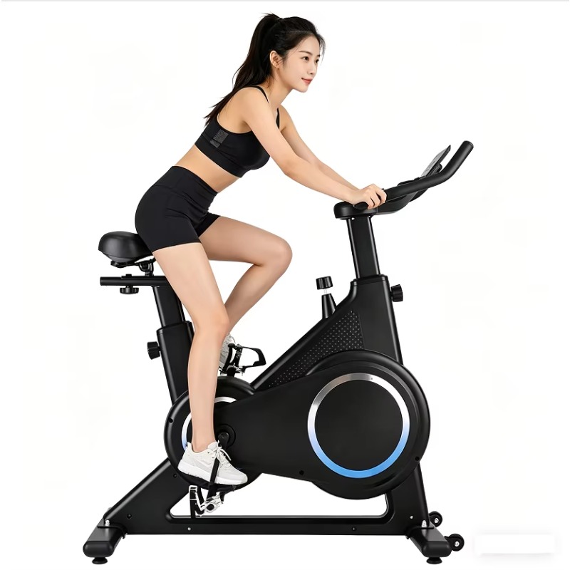 磁気抵抗式スピンバイク、快適なシート、静かでスムーズな走行構 - Exercise Bike Magnetic Resistance のレビューと価格
