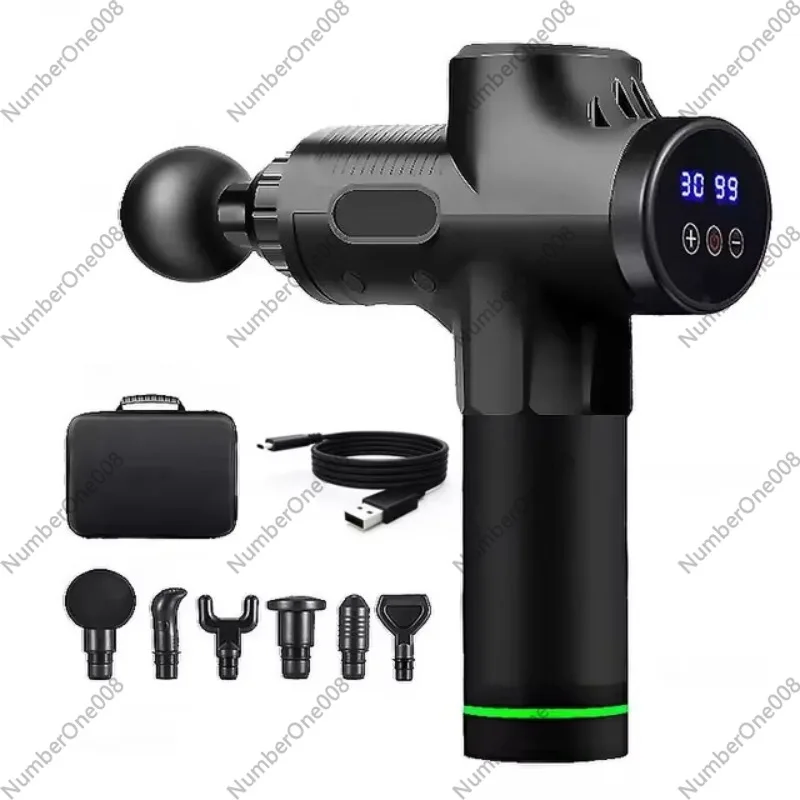 マッサージガン 筋肉リラックス器、家庭用ジムや運動後の回復に - Electric Massage Gun Deep Tissue のレビューと価格