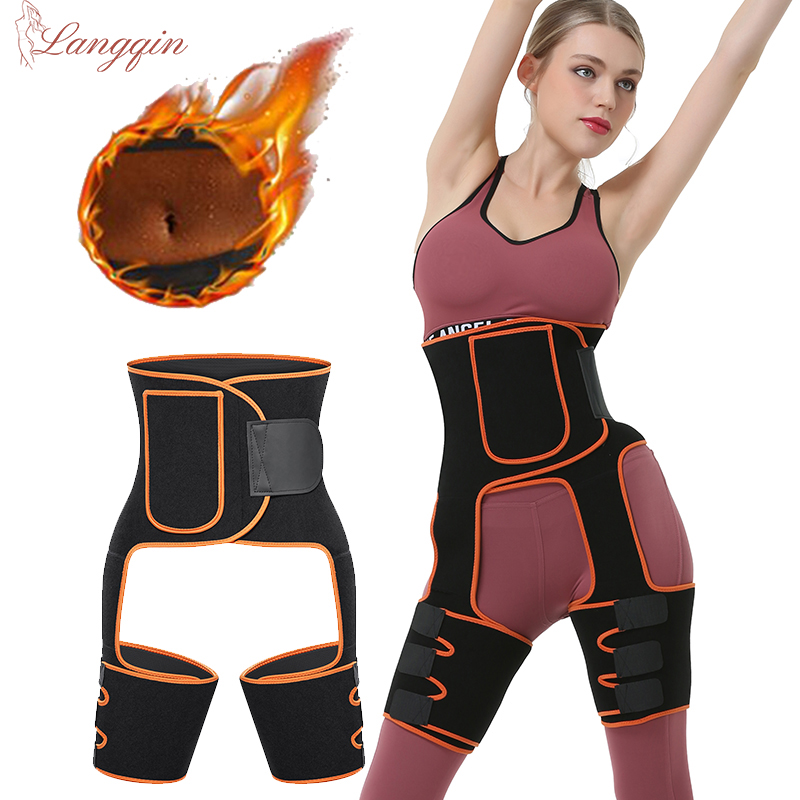 女性用の調整可能なスリミングベルト,3 in 1,脂肪燃焼コ - Sweat Waist Trainer Belt Neoprene のレビューと価格