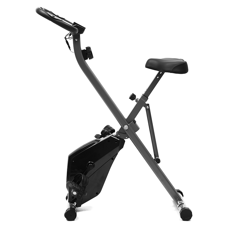 省スペース折りたたみ式室内サイクリングバイク 10段階磁気抵 - Exercise Bike Magnetic Resistance のレビューと価格