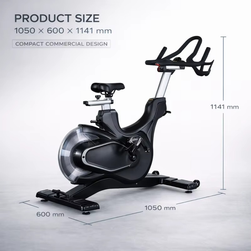業務用エクササイズバイク、ジム用磁気抵抗スピンバイク、アルミ - Exercise Bike Magnetic Resistance のレビューと価格