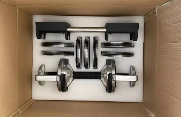調整可能なフリーダンベル ホームフィットネストレーニング ウ - Adjustable Dumbbell Pair 40Kg のレビューと価格