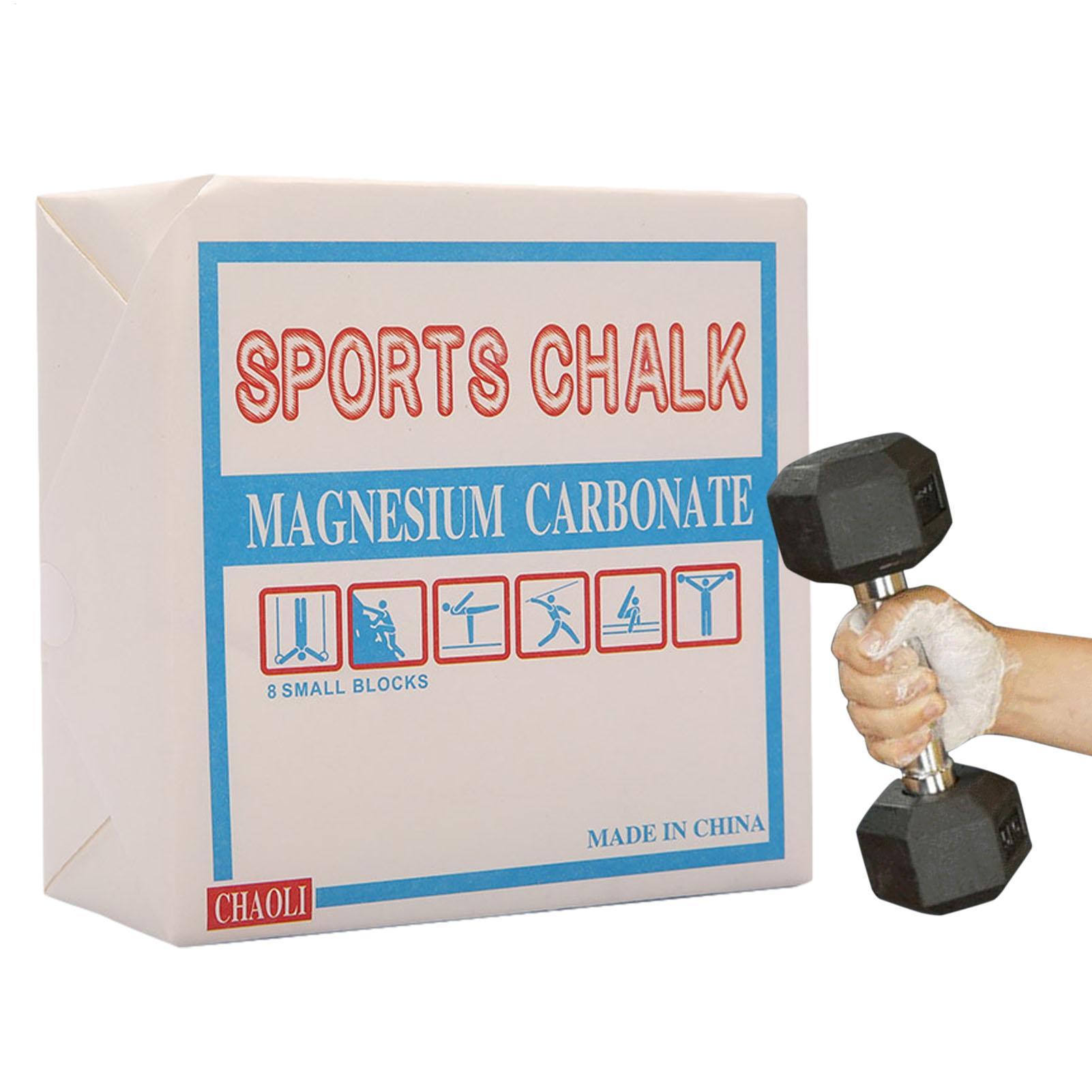 スポーツチョークブロック、耐汗性パウダー、ワークアウト用ハン - Gym Chalk Block Grip のレビューと価格